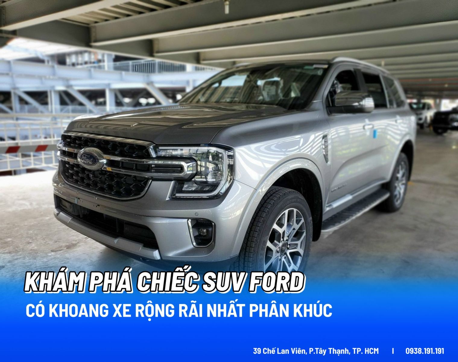 Khám Phá SUV Ford Có Khoang Xe Rộng Rãi Nhất Phân Khúc