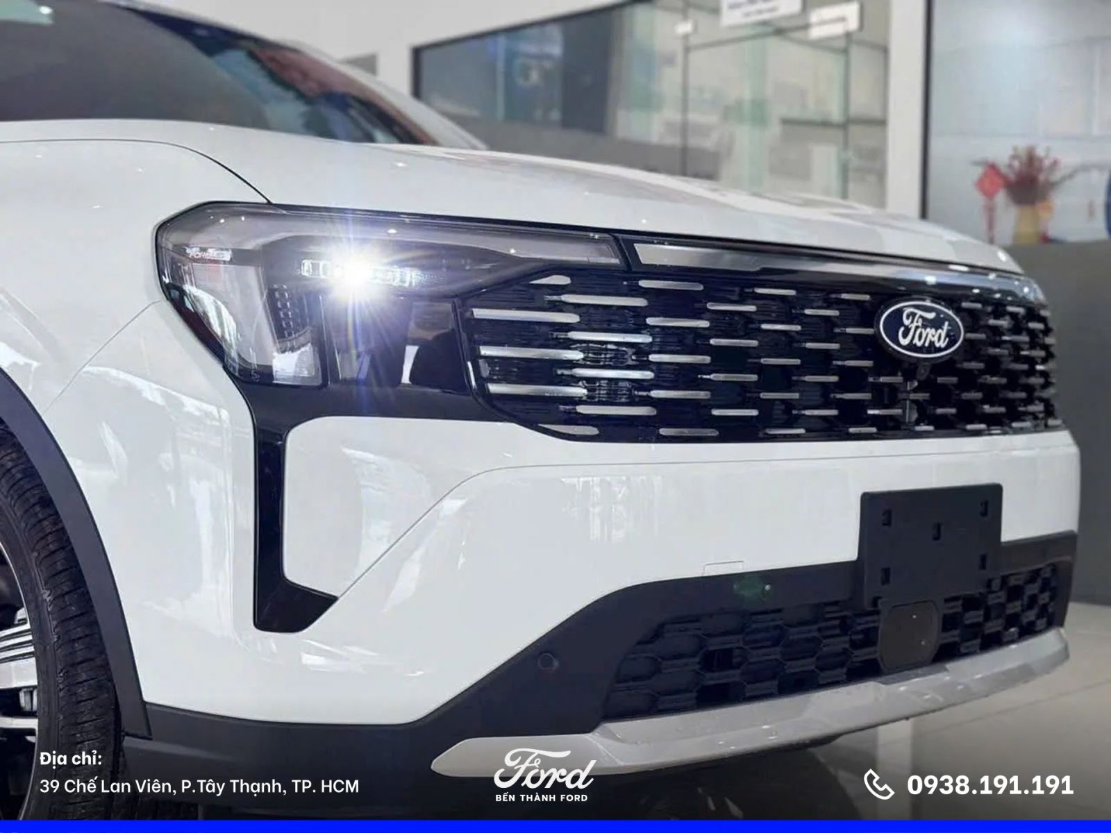 Territory Titanium X lưới tản nhiệt