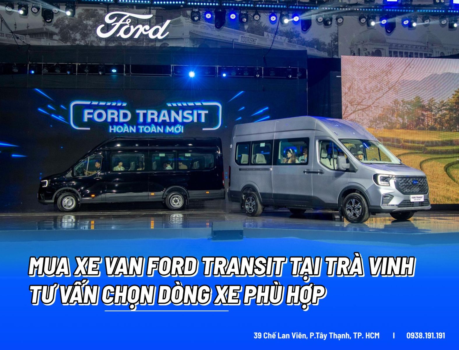 MUA XE VAN FORD TRANSIT TẠI TRÀ VINH
