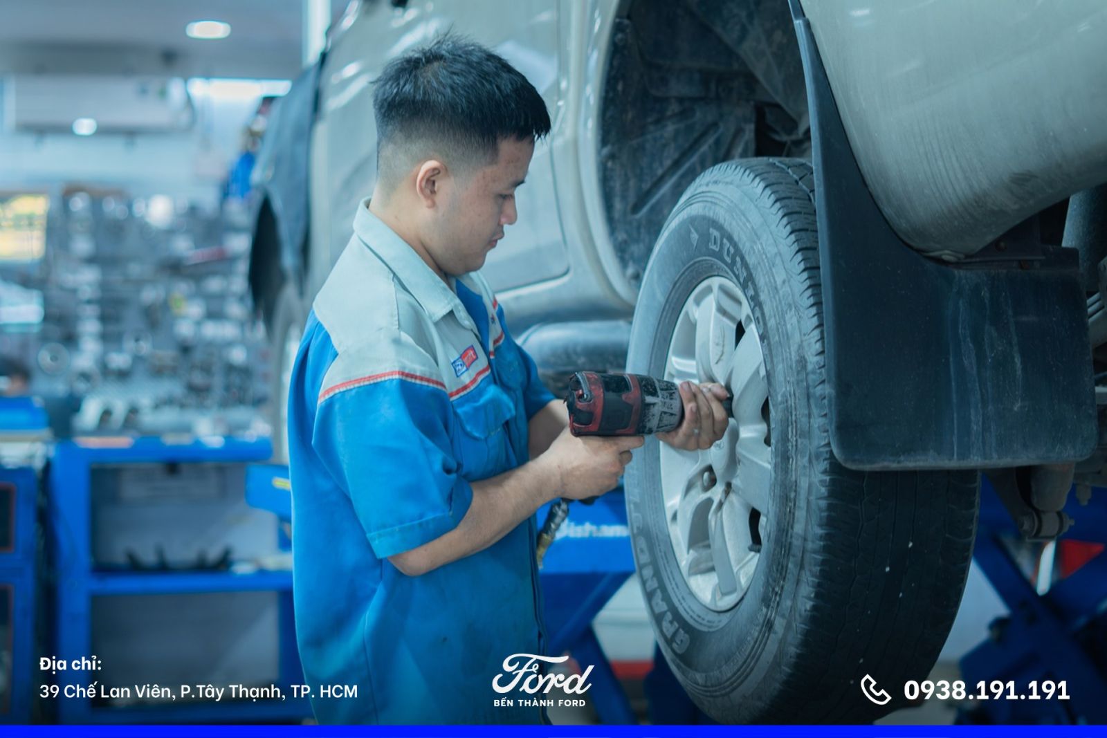 Mạng lưới đại lý và dịch vụ hậu mãi của ford