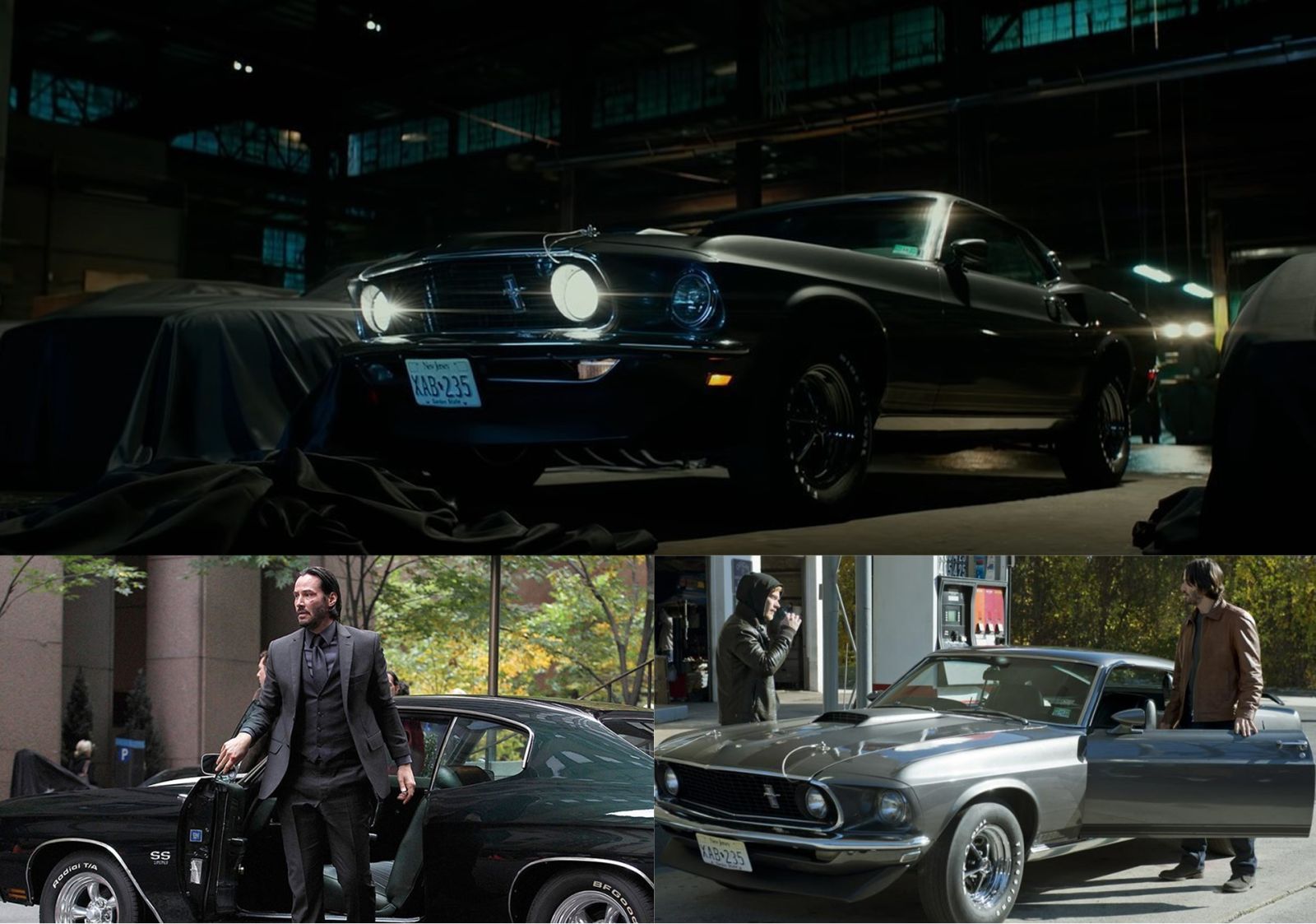 Mustang Boss 429 trong “John Wick”