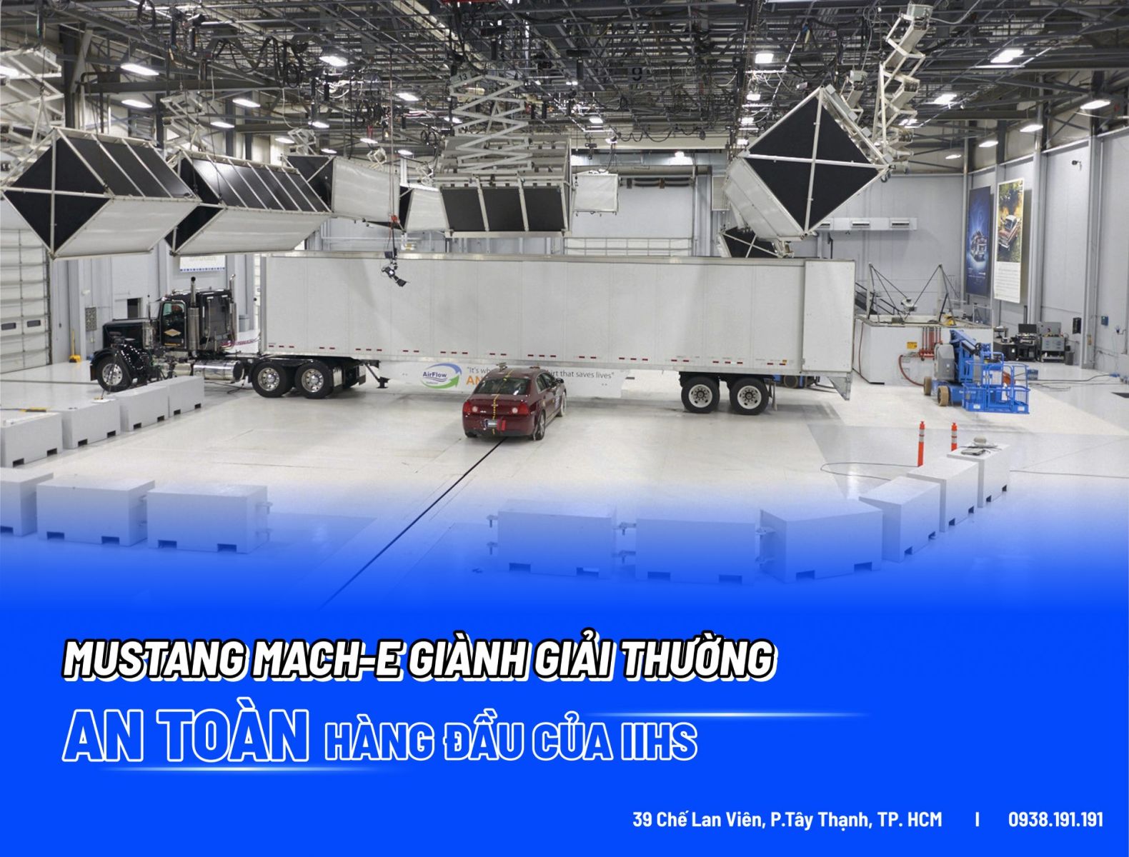 Mustang Mach-E Giành Giải Thưởng An Toàn Hàng Đầu Của IIHS