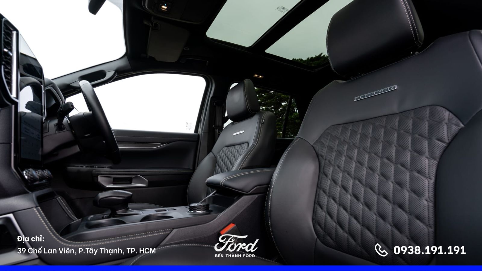 NỘI THẤT FORD EVEREST THẾ HỆ MỚI