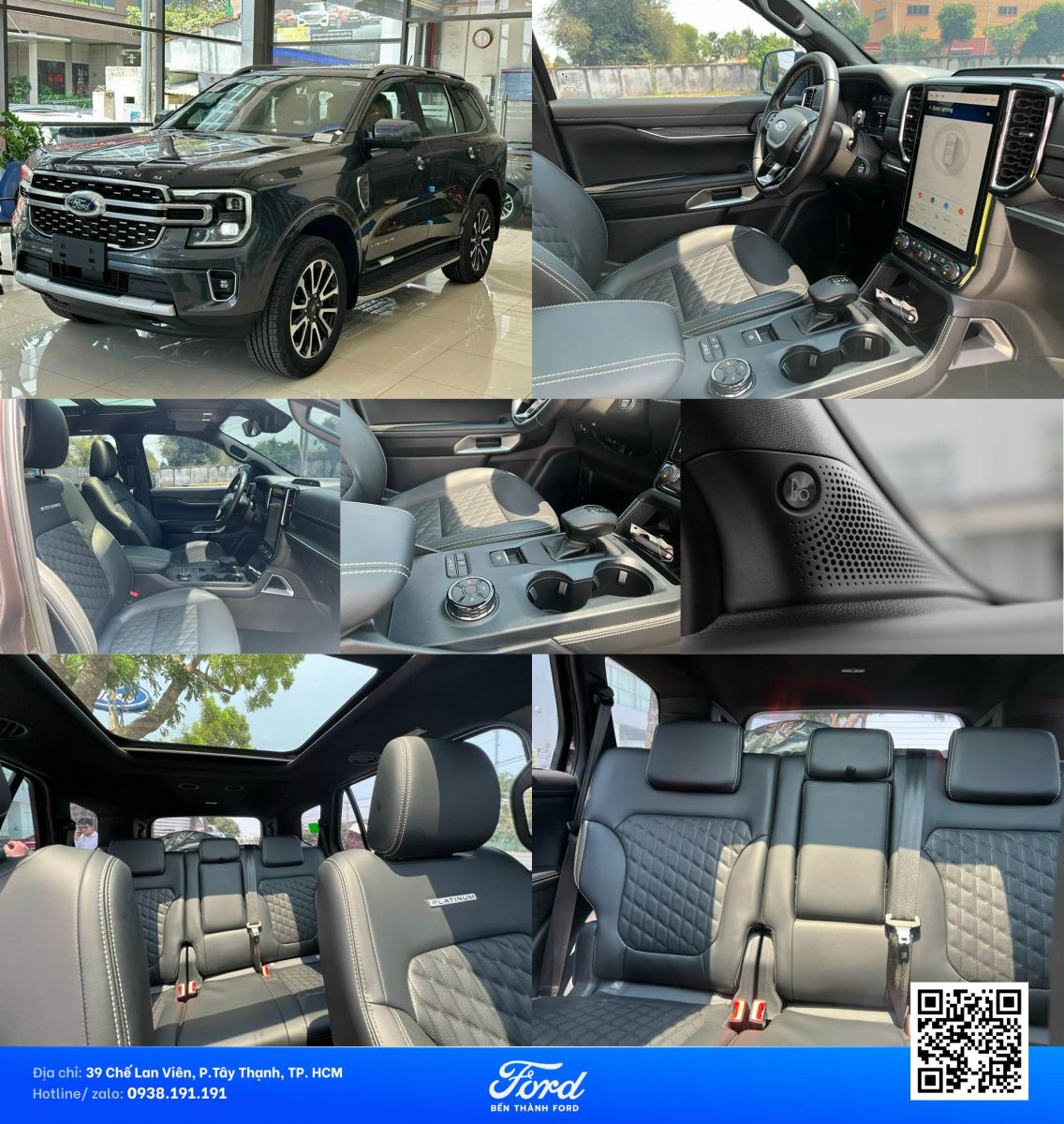 Nội thất cao cấp xe Platinum 2026