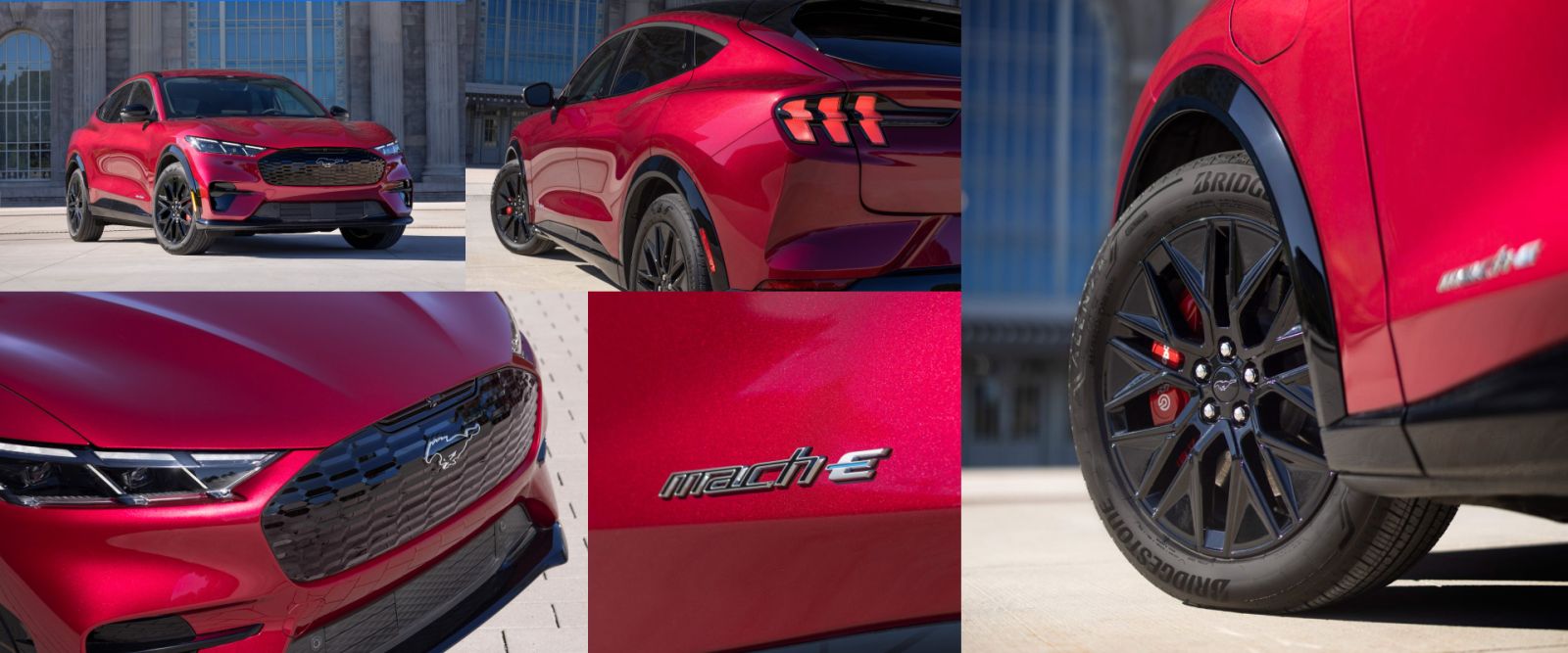 Tổng quan thiết kế chiếc xe điện EV mach E