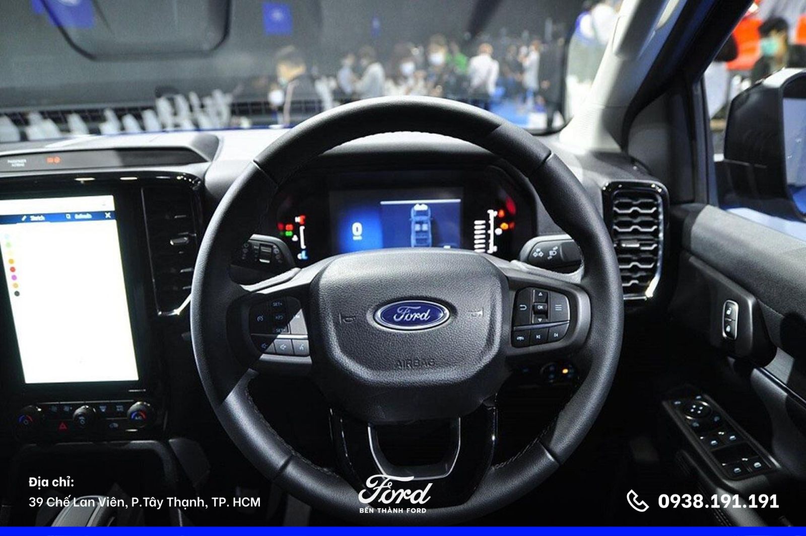 Vô lăng Ford Territory Titanium