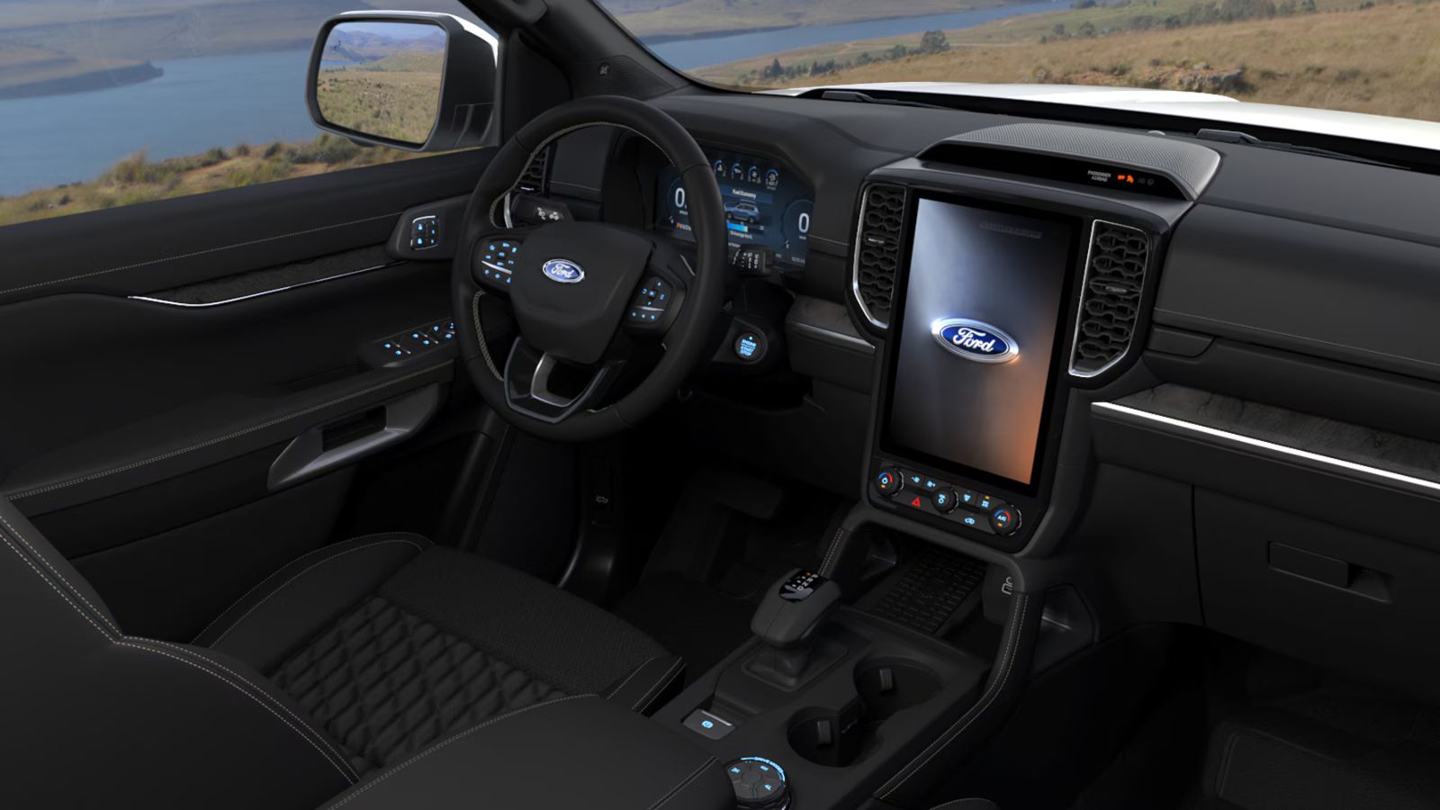 Vô lăng Ford Everest Platinum