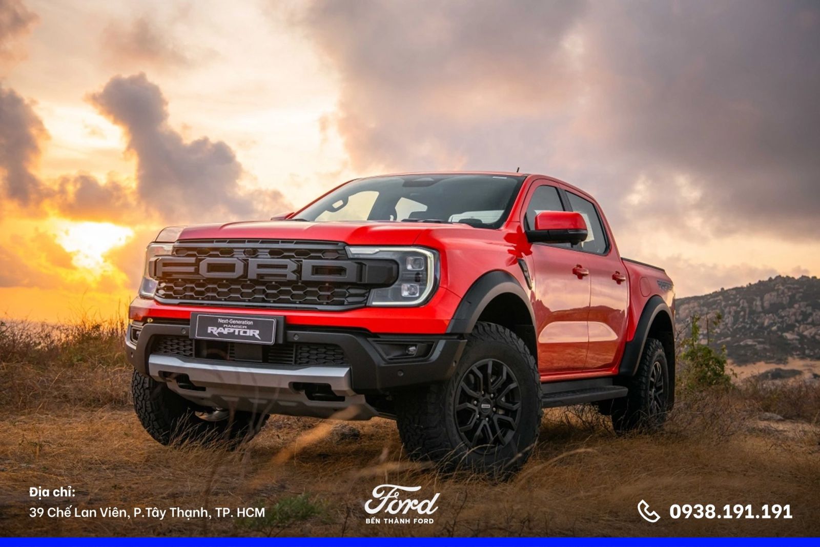 Xe bán tải Ranger raptor 2026