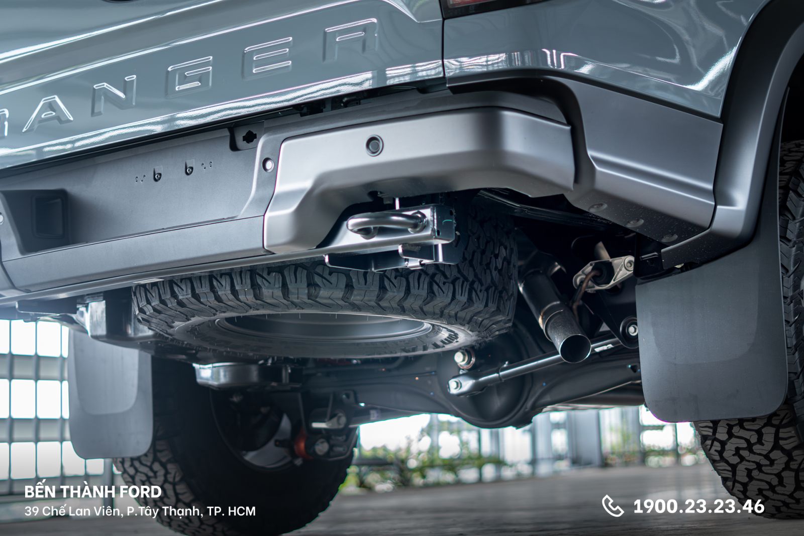 Gầm xe Ford ranger thế hệ mới 2026