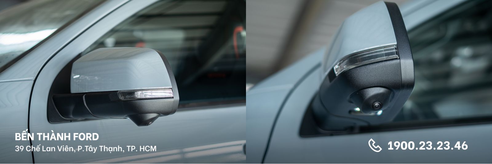 Đèn chiếu hậu ford ranger thế hệ mới