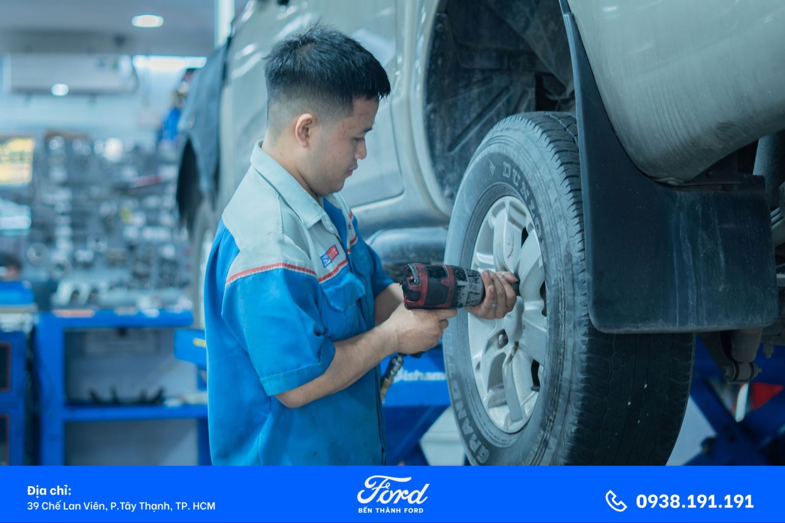 kỹ thuật viên của Bến Thành Ford