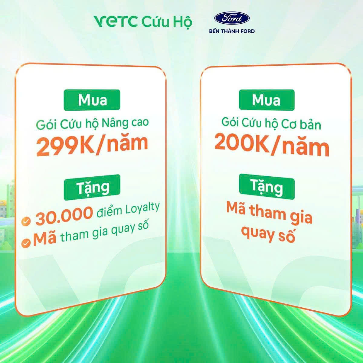Mua gói cứu hộ của VETC